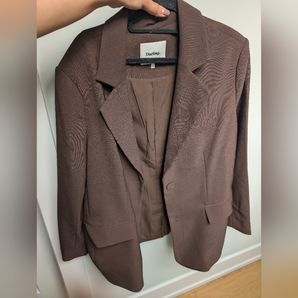 Darling East Coast Blazer | Chocolate